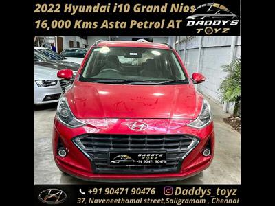 Used 2022 Hyundai Grand i10 Nios [2019-2023] Asta AMT 1.2 Kappa VTVT for sale at Rs. 7,50,000 in Chennai