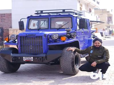 Willy jeep Modified by bombay jeeps open jeep mahindra jeep Modified