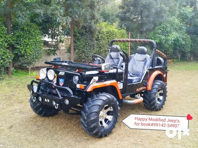 Open dashing modified Jeep online book now by Happy Jeep Motor's