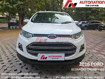 Used 2016 Ford EcoSport [2015-2017] Trend+ 1.5L TDCi for sale at Rs. 4,12,000 in Kolkat