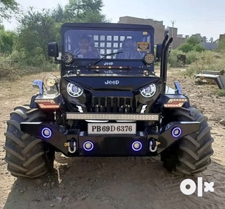 willys jeep modified by Bombay Jeeps Open jeep Mahindra jeep MODIFIED