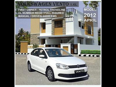Used 2012 Volkswagen Vento [2010-2012] Trendline Petrol for sale at Rs. 3,95,000 in Delhi