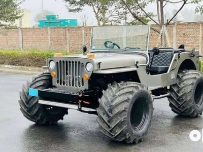 Jeeps Modified AC Jeep Thar Willys Gypsy Hunter Jeeps Mahindra Jeep
