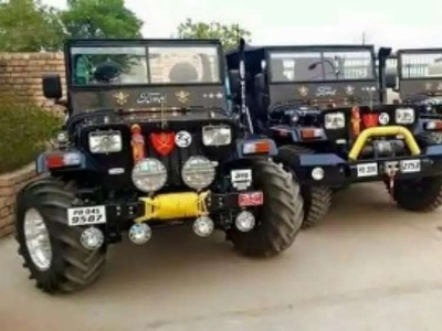 Newly Modified Open jeeps AC jeeps Thar Willys Jeeps Mahindra Jeep