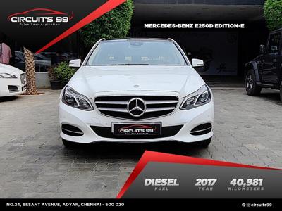 Used 2017 Mercedes-Benz E-Class [2015-2017] E 250 CDI Avantgarde for sale at Rs. 30,00,000 in Chennai
