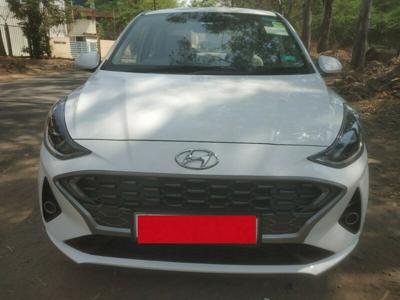 Used 2021 Hyundai Aura [2020-2023] SX Plus 1.2 AMT Petrol for sale at Rs. 7,50,000 in Pun