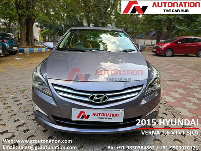 Used 2015 Hyundai Fluidic Verna 4S [2015-2016] 1.6 VTVT S(O) for sale at Rs. 4,50,000 in Kolkat