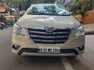 Used 2015 Toyota Innova [2015-2016] 2.5 GX BS IV 7 STR for sale at Rs. 13,50,000 in Bangalo