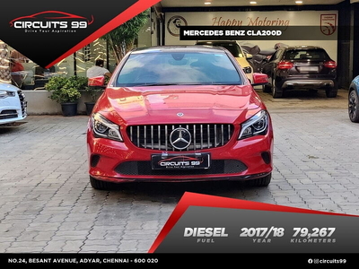 Used 2017 Mercedes-Benz CLA 200 CDI Sport for sale at Rs. 22,00,000 in Chennai