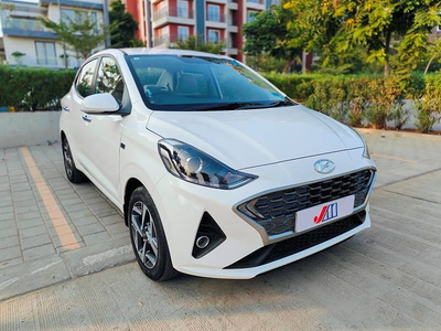 Used 2020 Hyundai Aura [2020-2023] SX Plus 1.2 AMT Petrol for sale at Rs. 7,25,000 in Ahmedab