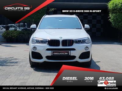Used 2016 BMW X3 [2014-2018] xDrive 30d M Sport [2015-2017] for sale at Rs. 36,50,000 in Chennai