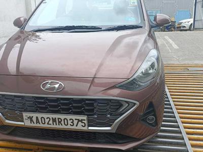 Used 2020 Hyundai Aura [2020-2023] SX 1.2 Petrol for sale at Rs. 8,19,528 in Bangalo