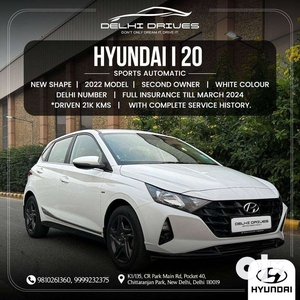 Hyundai New i20 1.2 Sportz IVT, 2022, Petrol