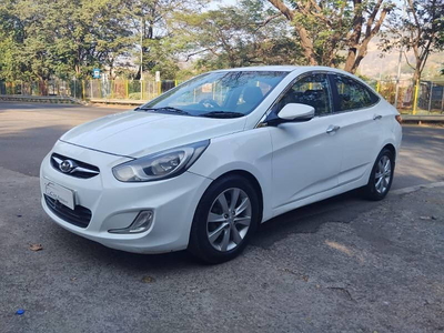 Used 2012 Hyundai Verna [2011-2015] Fluidic 1.6 CRDi SX Opt AT for sale at Rs. 3,99,999 in Navi Mumbai