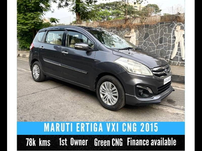 Used 2015 Maruti Suzuki Ertiga [2012-2015] Vxi CNG for sale at Rs. 6,95,000 in Mumbai