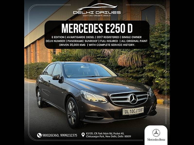 Mercedes-Benz E-Class E 250 CDI Avantgarde