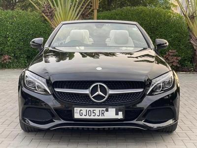 Used 2016 Mercedes-Benz C-Class Cabriolet [2016-2018] C 300 for sale at Rs. 52,50,000 in Ahmedab