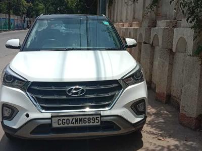 Used 2018 Hyundai Creta [2018-2019] SX 1.6 Dual Tone Petrol for sale at Rs. 10,50,000 in Raipu