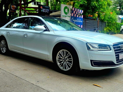Used 2014 Audi A8 L [2014-2018] 3.0 TDI quattro for sale at Rs. 34,70,000 in Pun