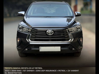 Used 2022 Toyota Innova Crysta [2020-2023] ZX 2.7 AT 7 STR for sale at Rs. 26,00,000 in Delhi