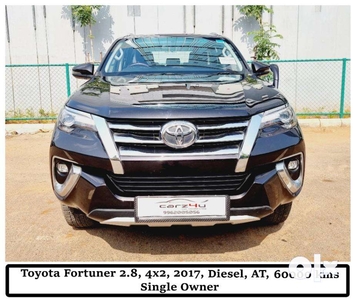 Toyota Fortuner 4X2 AT 2.8 Diesel, 2017, Diesel