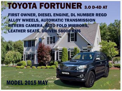 Toyota Fortuner 3.0 AT 4X2 Delhi