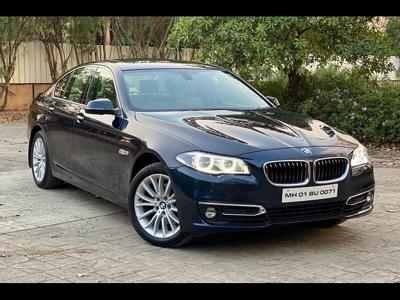 Used 2014 BMW 5 Series [2013-2017] 520d Luxury Line for sale at Rs. 21,00,000 in Pun