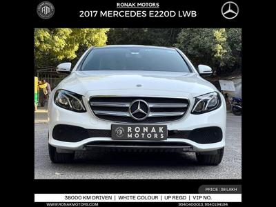 Used 2017 Mercedes-Benz E-Class [2017-2021] E 220 d Avantgarde for sale at Rs. 38,00,000 in Delhi