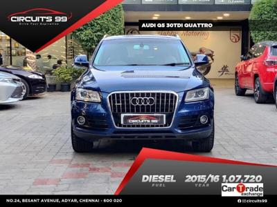 Used 2015 Audi Q5 [2013-2018] 3.0 TDI quattro Technology Pack for sale at Rs. 21,00,000 in Chennai