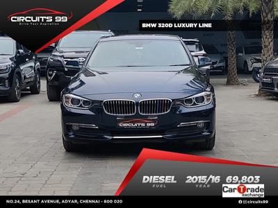 Used 2015 BMW 3 Series [2016-2019] 320d Luxury Line for sale at Rs. 24,50,000 in Chennai