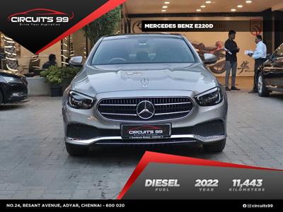 Used 2022 Mercedes-Benz E-Class [2017-2021] E 220d Expression for sale at Rs. 74,00,000 in Chennai