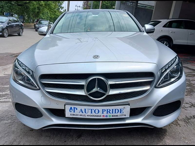 Used 2017 Mercedes-Benz C-Class [2014-2018] C 220 CDI Avantgarde for sale at Rs. 33,00,000 in Hyderab
