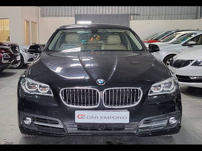 Used 2015 BMW 5 Series [2013-2017] 520d Luxury Line for sale at Rs. 23,75,000 in Hyderab