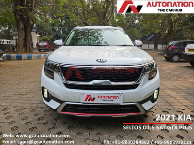 Used 2021 Kia Seltos [2019-2022] GTX Plus AT 1.5 Diesel [2019-2020] for sale at Rs. 13,51,000 in Kolkat