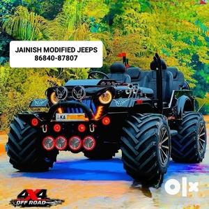 Modified Open Jeeps AC Jeeps Thar Willy Jeeps Hunter Jeeps Gypsy Car