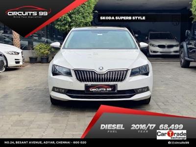 Used 2016 Skoda Superb [2014-2016] Style TDI AT for sale at Rs. 22,00,000 in Chennai