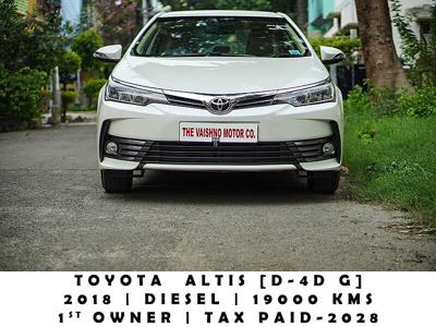 Used 2018 Toyota Corolla Altis [2014-2017] GL for sale at Rs. 14,95,000 in Kolkat