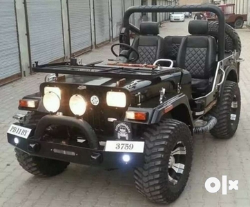 Open dashing modified Jeep ready by Happy Jeep Motor's home delivery