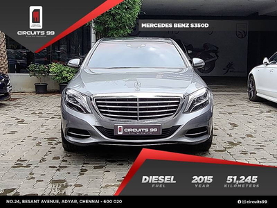 Used 2015 Mercedes-Benz S-Class [2014-2018] S 350 CDI for sale at Rs. 46,00,000 in Chennai