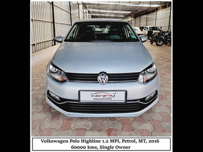 Used 2016 Volkswagen Polo [2016-2019] Highline1.2L (P) for sale at Rs. 5,99,000 in Chennai