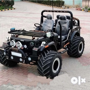 Willy jeep modified by bombay jeeps Mahindra jeep modified open jeep
