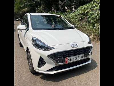 Used 2021 Hyundai Aura [2020-2023] SX Plus 1.2 AMT CRDi for sale at Rs. 9,99,000 in Mumbai