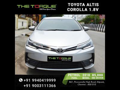 Used 2018 Toyota Corolla Altis [2014-2017] VL AT Petrol for sale at Rs. 13,50,000 in Chennai