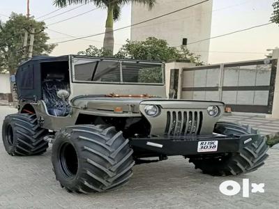 Willy jeep Modified by bombay jeeps open jeep mahindra jeep for sale