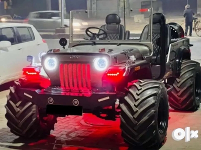Open Modified Willy Jeeps on Order by JAINISH MOTORS JEEP COMPANY
