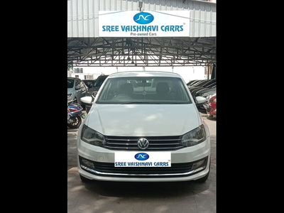 Used 2016 Volkswagen Vento [2015-2019] Highline Plus 1.5 AT (D) 16 Alloy for sale at Rs. 7,35,000 in Coimbato