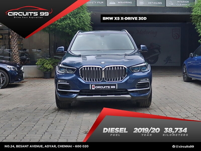 Used 2019 BMW X5 [2014-2019] xDrive 30d Expedition for sale at Rs. 75,00,000 in Chennai