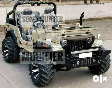 Open jeeps KA No Hunter Jeeps Willys Jeeps Mahindra Jeep Thar