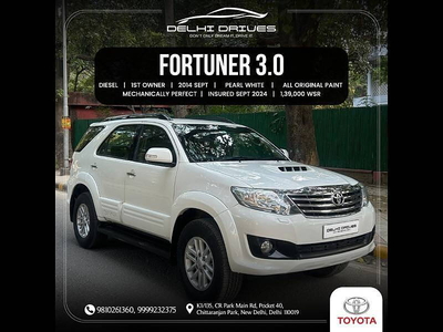 Used 2014 Toyota Fortuner [2012-2016] 3.0 4x2 MT for sale at Rs. 10,95,000 in Delhi