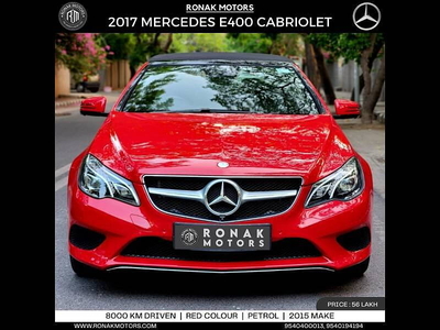 Used 2017 Mercedes-Benz E-Class Cabriolet E 400 Cabriolet for sale at Rs. 52,00,000 in Delhi